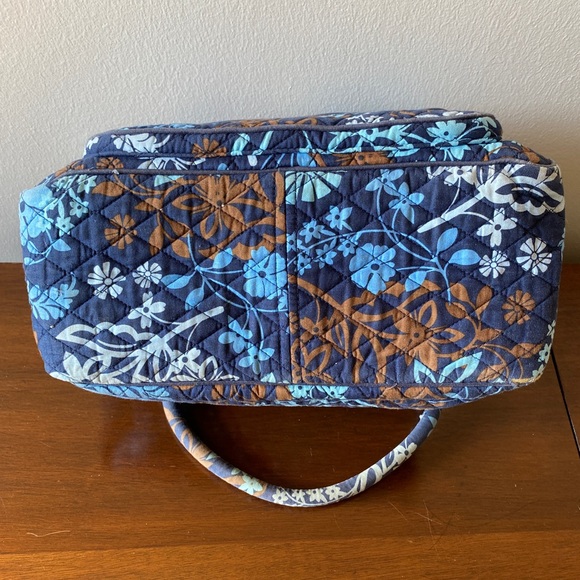 VERA BRADLEY Bowler Bag in Java Floral (Retired Pattern) - Shoulder Purse - Picture 8 of 14